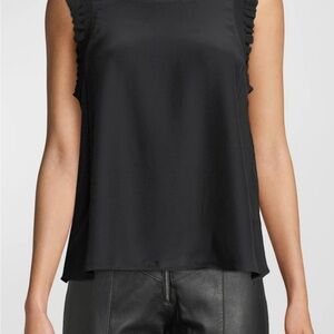 Cinq a Sept
Tous Les Jours Lenore Crewneck Sleeveless
Silk Top